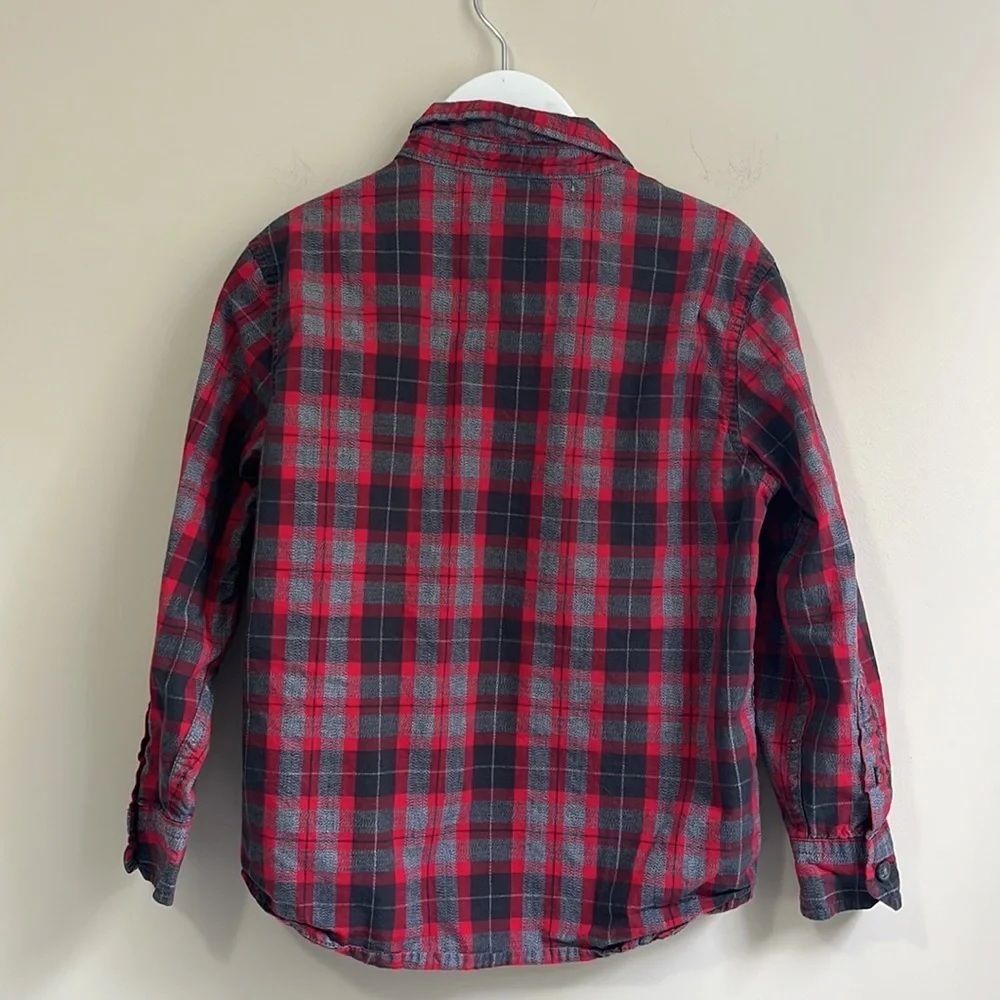 Old Navy Boys Long Sleeve Button Down Shirt Size XS (5)